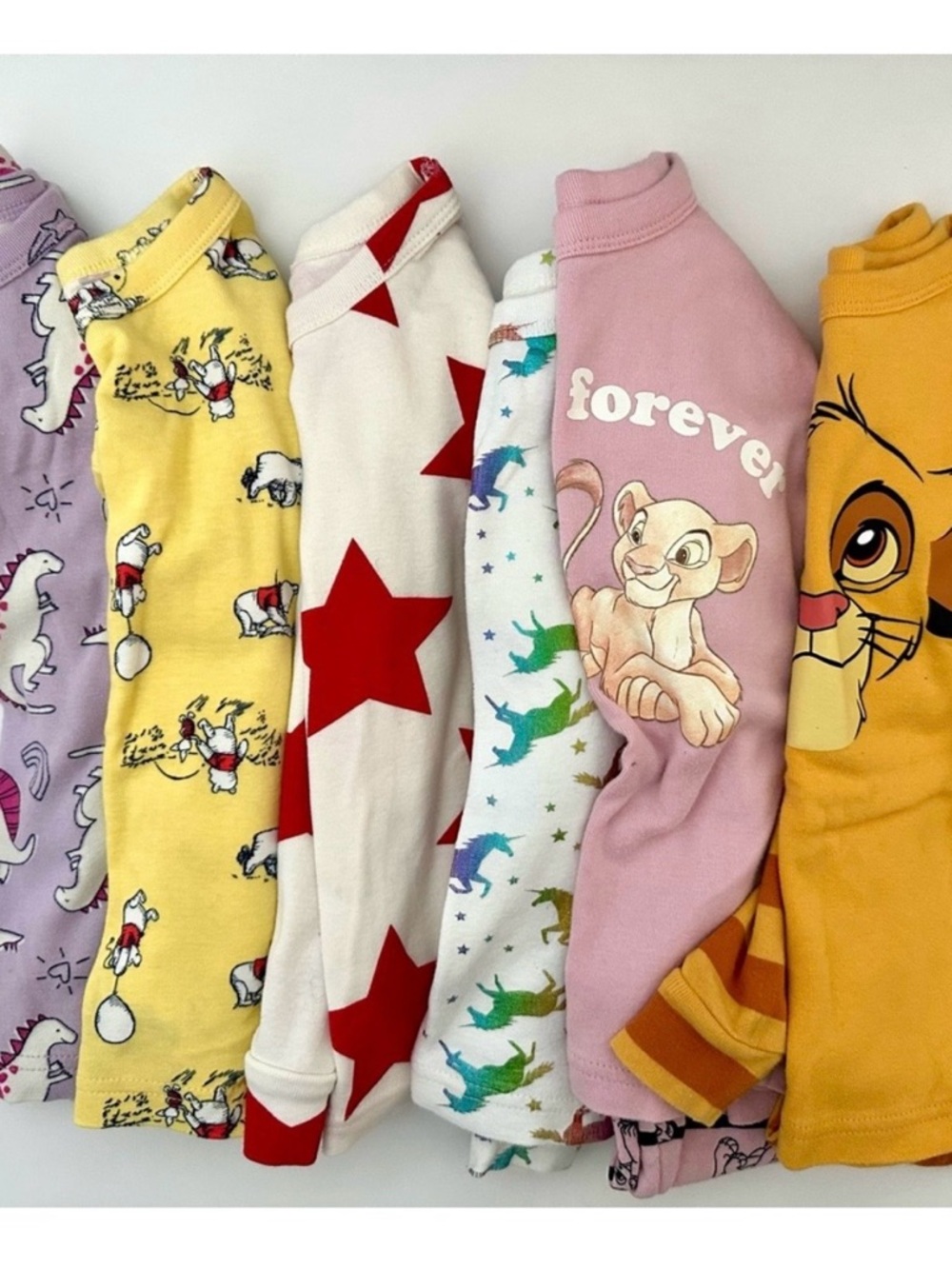 GAP kids pajamas- long sleeve 6 pairs